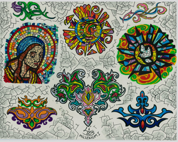 Tattoos - MILLENIUM Color set #2 - 22458